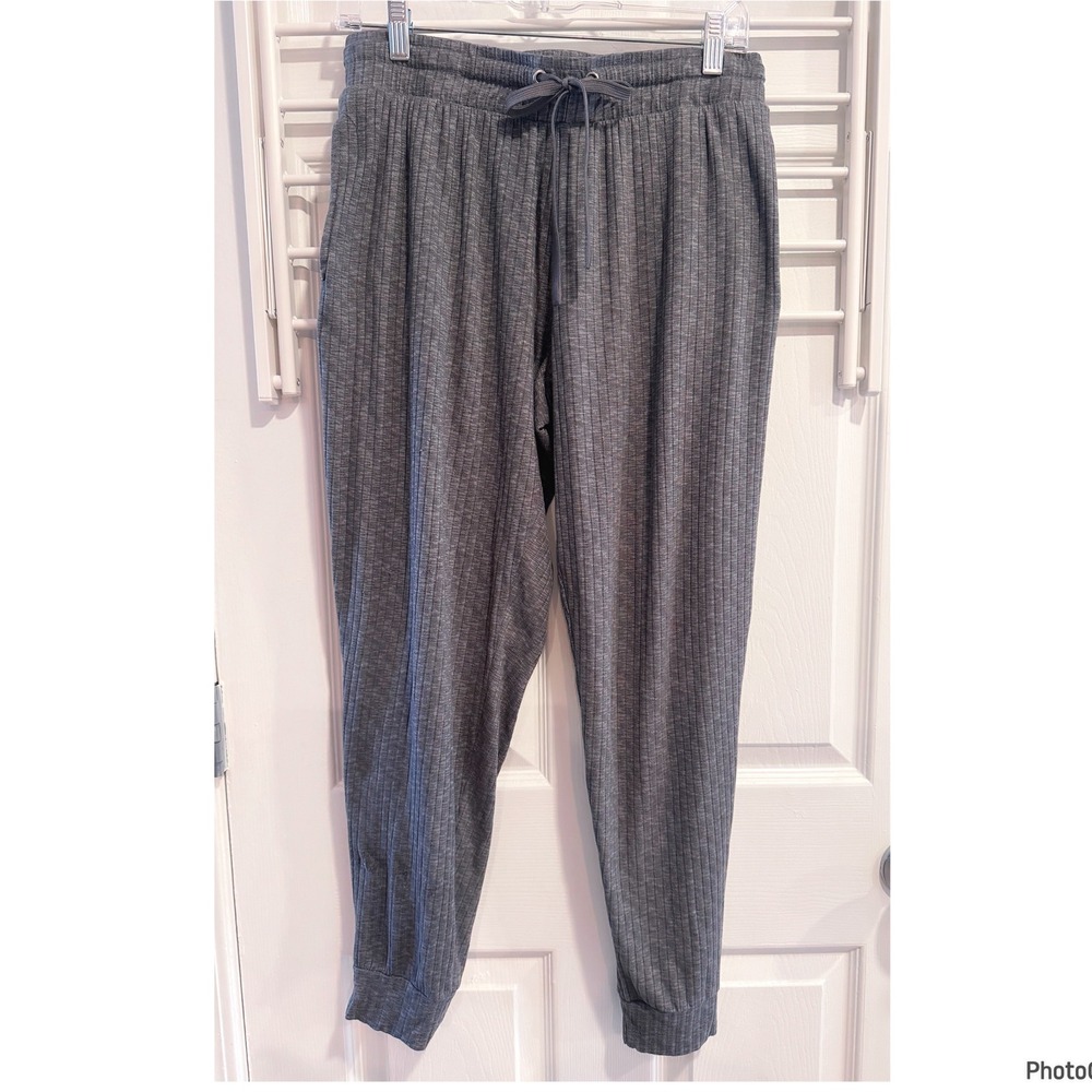 Joyspun Gray Jogger Pajama Pants Leisure Medium